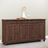 Balcão Aparador Rubi 4 Portas E 4 Gavetas Café - Finestra Móveis Café - 2