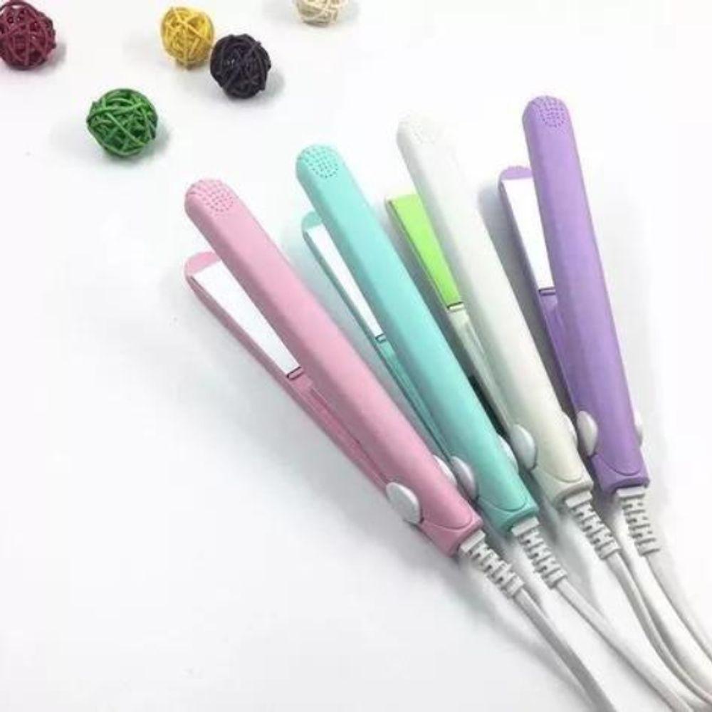 Mini Prancha Portátil Chapinha Bivolt Ideal Para Viagens - 7