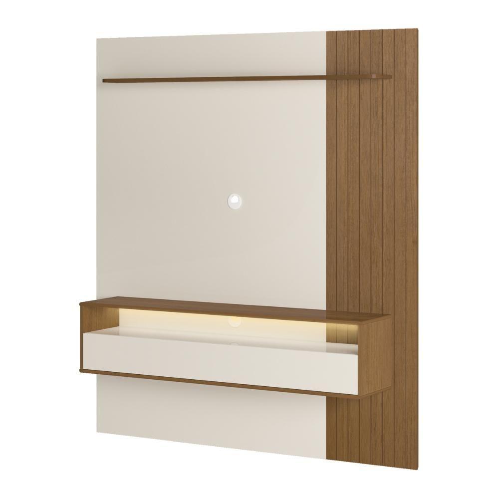 Painel Com Suporte Para Tv Até 65 Polegadas 1 Porta Multimóveis Cr45316 Cinamomo-off White - 5