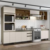 Cozinha Completa 6 Peças Connect Duna-cristal Com Aéreo Vidro - Móveis Henn Duna-cristal - 2