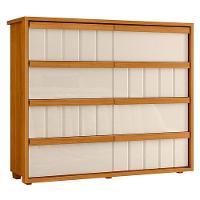 Cômoda Tarsila 8 Gavetas Cinamomo-off White - Madetec Cinamomo-off White - 1