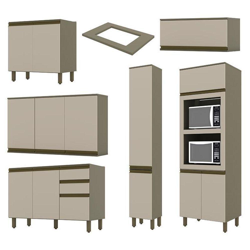 Cozinha Completa 6 Peças Connect Duna-cristal Com Paneleiro - Móveis Henn Duna-cristal - 3