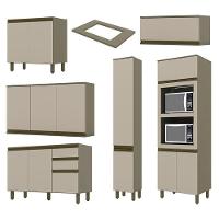 Cozinha Completa 6 Peças Connect Duna-cristal Com Paneleiro - Móveis Henn Duna-cristal - 3