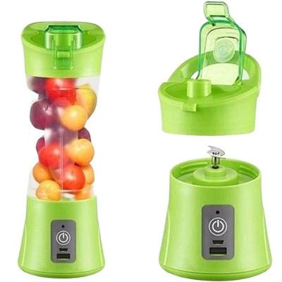 Mini Liquidificador Portátil Recarregável Verde