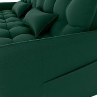 Sofa Cama 2 Lugares 200cm Pillar Veludo E402 Verde Milani Store Verde - 7