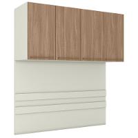 Ponte Casal Modulado 4 Portas 185x165 Cm Seletto Areia Jequitiba Henn Areia Jequitiba - 1