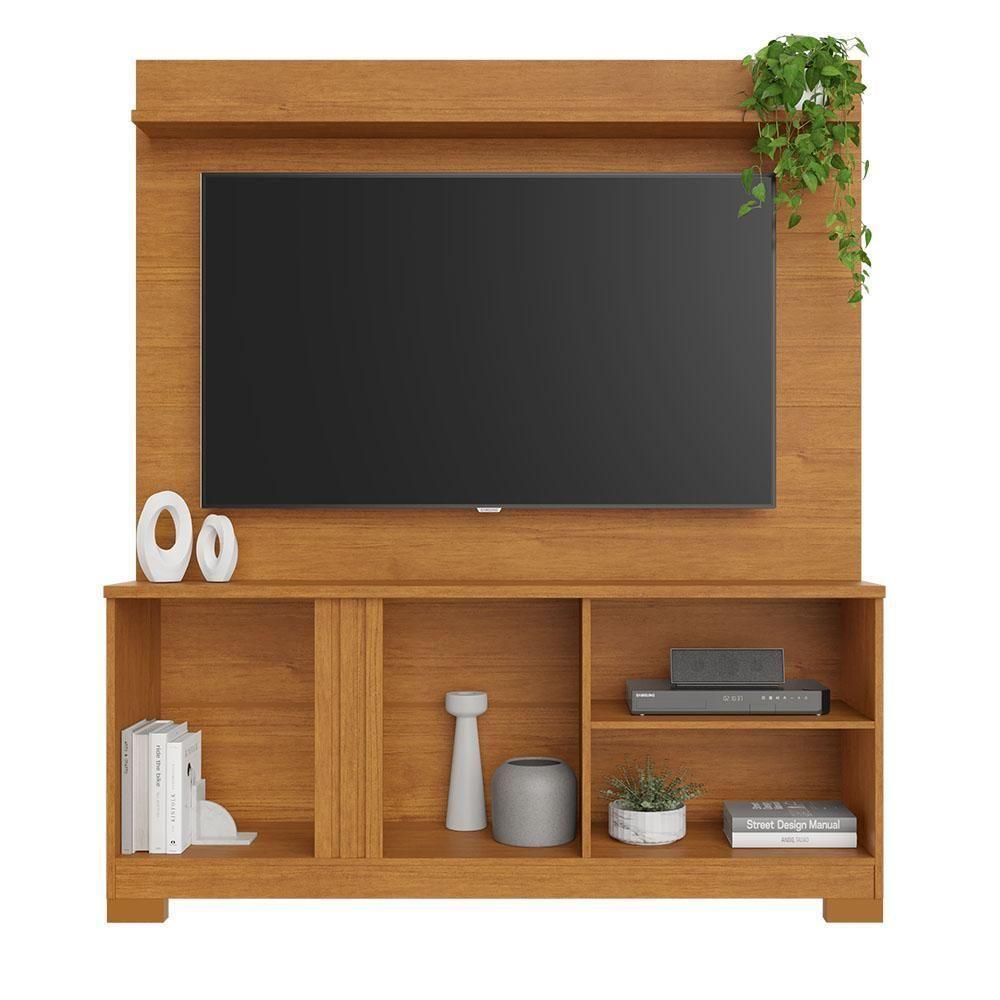 Home Com Painel Para Tv Até 56 Polegadas União Jcm Cinamomo Off White - 4
