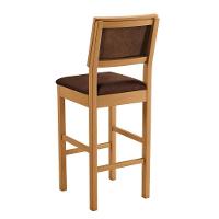 Banqueta Jade 04 Madeira Maciça Jcm Verona Chocolate - 2