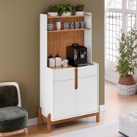 Aparador Cantinho Do Café Lizz 2 Portas E 2 Gavetas Branco-cedro - Casa D Branco-cedro - 2