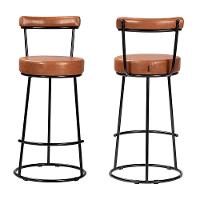 Kit 2 Banquetas Miami 96cm Couríssimo Amarula - Salaone Amarula - 3