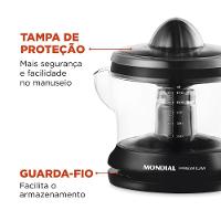 Espremedor Mondial Premium E-02 Espremedor-127v-preto - 5