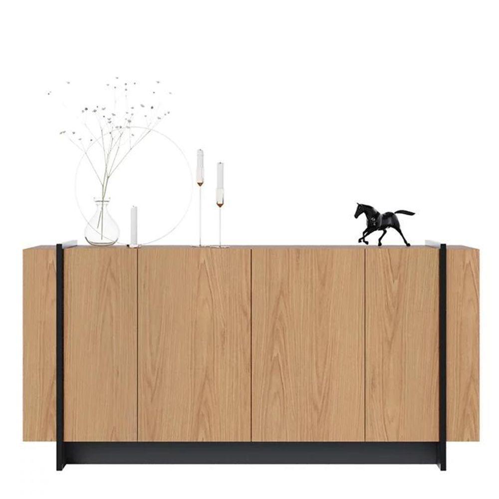 Buffet Aparador Copacabana 4 Portas - Colibri Freijó-preto Freijó-preto - 1