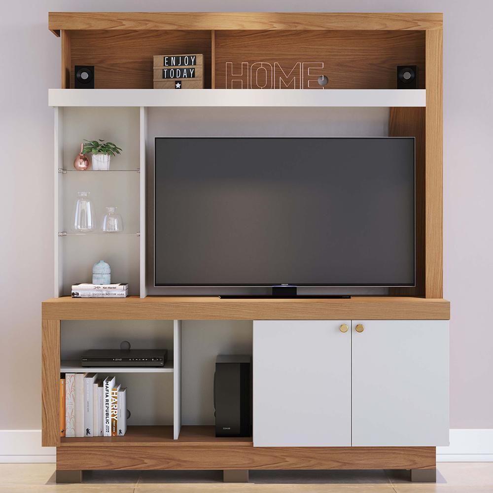 Estante Home Theater Valença Freijó-off White Para Tv Até 50? - Colibri Freijó-off White - 2