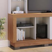 Estante Home Theater Valença Freijó-off White Para Tv Até 50? - Colibri Freijó-off White - 3