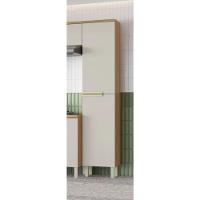 Paneleiro 2 Portas Em Mdf New Porto - Itatiaia Freijó-off White - 4