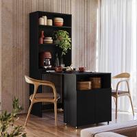 Mesa Bancada Gourmet Cantinho Do Café Salt Preto Z06 - Mpozenato - 2