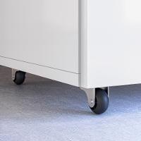 Mesa Escrivaninha Bancada De Estudos Para Quarto Salt Branco Z06 - Mpozenato - 9