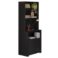 Mesa Escrivaninha Bancada De Estudos Para Quarto Salt Preto Z06 - Mpozenato - 5