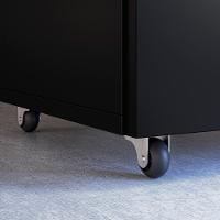 Mesa Escrivaninha Bancada De Estudos Para Quarto Salt Preto Z06 - Mpozenato - 10