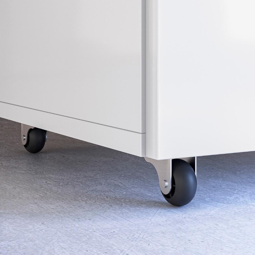 Estante Escrivaninha Para Escritório Home Office Salt Branco Z06 - Mpozenato - 9