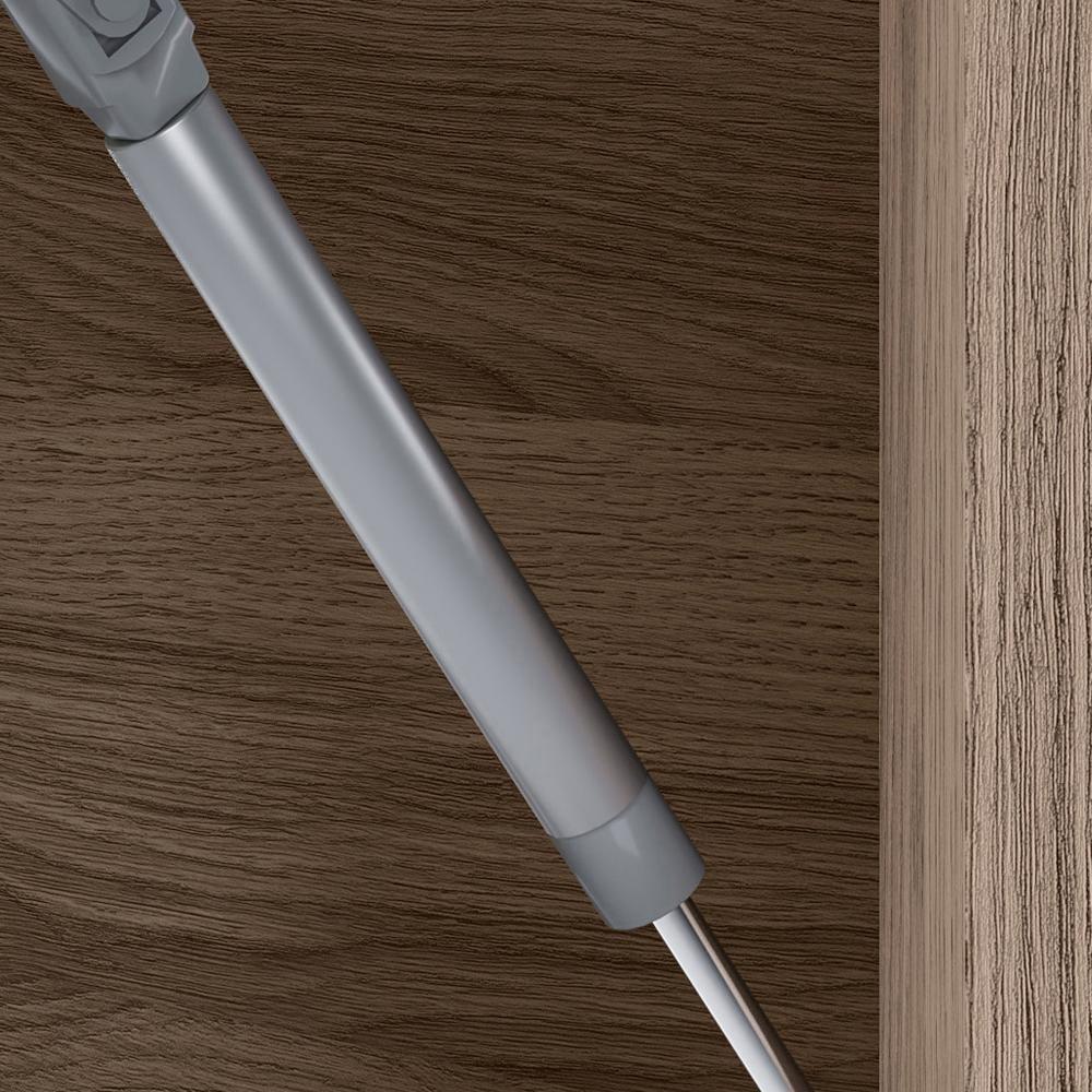 Balcao Tampo 2g Vidro 80cm Mdf Kali 16415 Nicioli Carvalho Toq Off White Cetim - 7