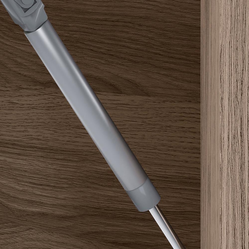 Balcao Tampo 2g Vidro 80cm Mdf Kali 16415 Nicioli Carvalho Toq Bianco Toq - 7