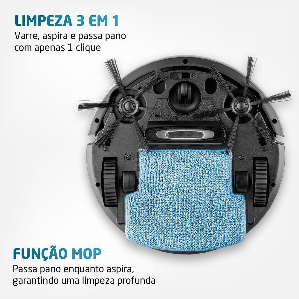 Robô Aspirador De Pó Mondial Smart Clean Rb-07 Bivolt - 7