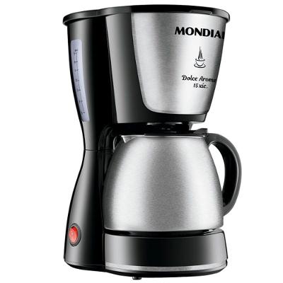 Cafeteira Elétrica Mondial Dolce Arome C-34ji-15x Cafeteira-220v-preto/inox