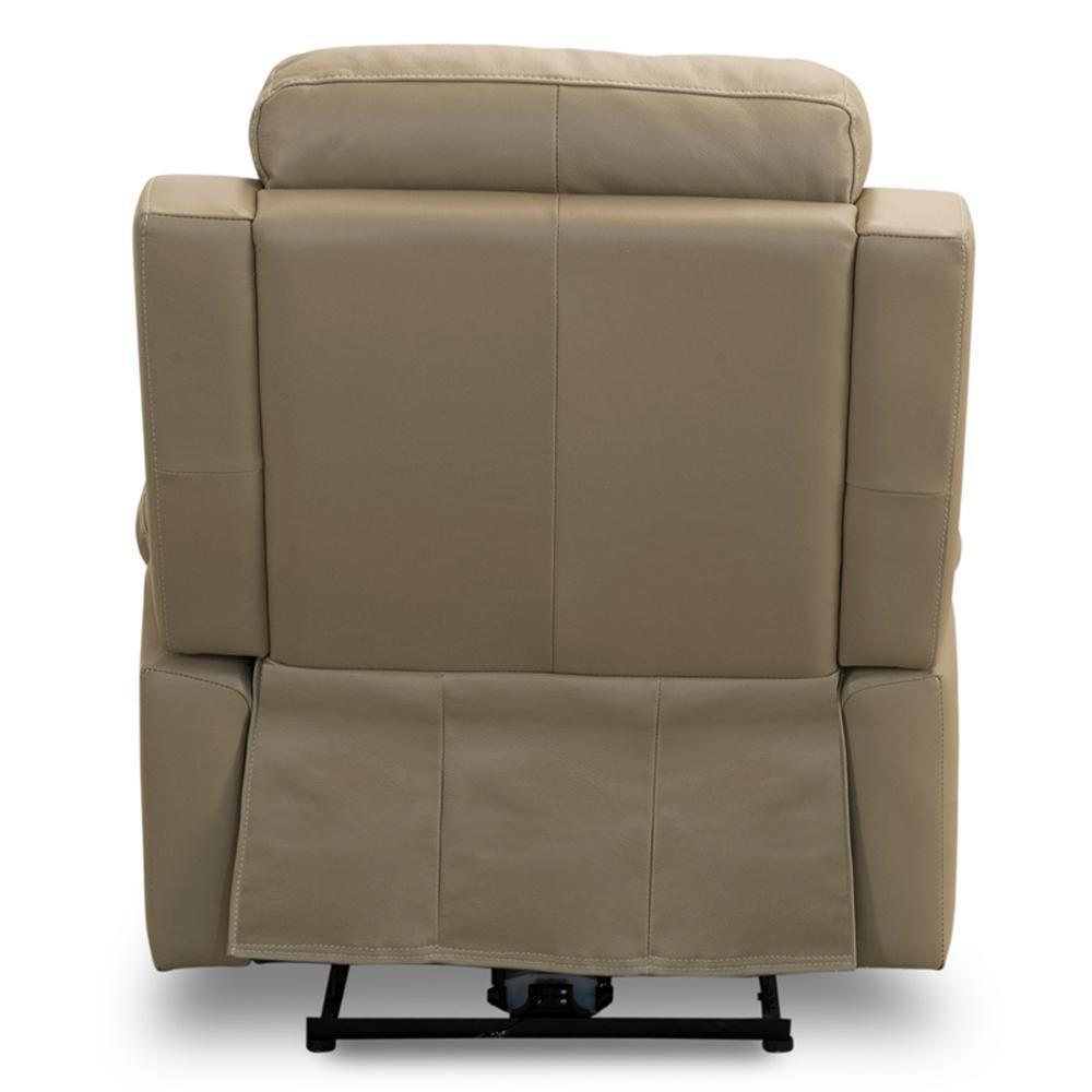 Poltrona Do Papai Retrátil Reclinável Elétrica Aniche L06 Couro Fendi - Lyam Decor - 7