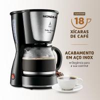 Cafeteira Elétrica Mondial Dolce Arome 18 C-30-18x Cafeteira-127v-preto/inox - 7