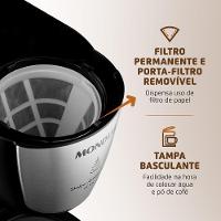 Cafeteira Elétrica Mondial Dolce Arome 18 C-30-18x Cafeteira-127v-preto/inox - 5