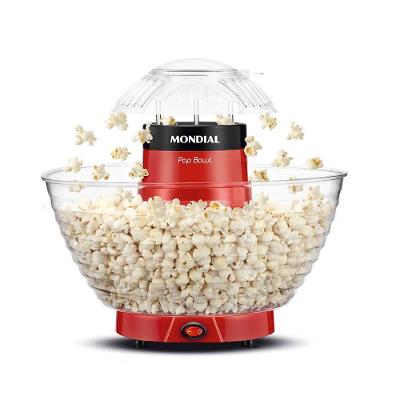 Pipoqueira Elétrica Mondial PP-05 Pop Bowl 1200W Vermelho Inox 110V