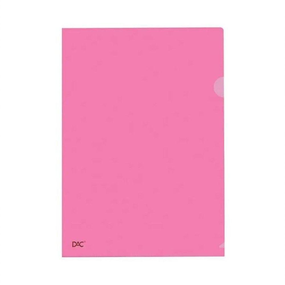 Pasta L-a4 10 Unidades Dac Rosa - 1