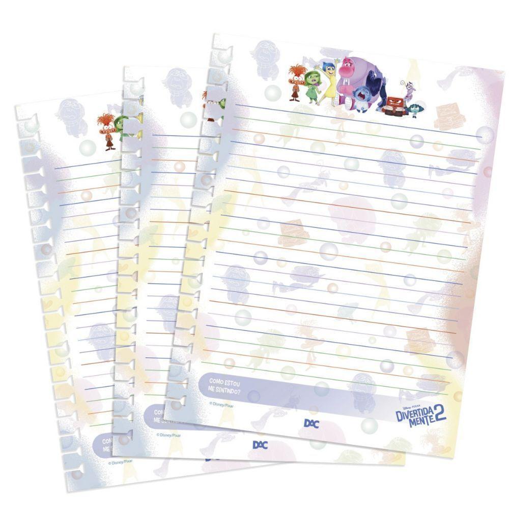 Refil De Folhas Caderno Smart Universitário Divertidamente Disney 48 Folhas Dac - 1