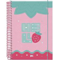 Caderno Colegial Espiral Capa Dura 10 Matéria - 160 Folhas - Hello - Dac - 1