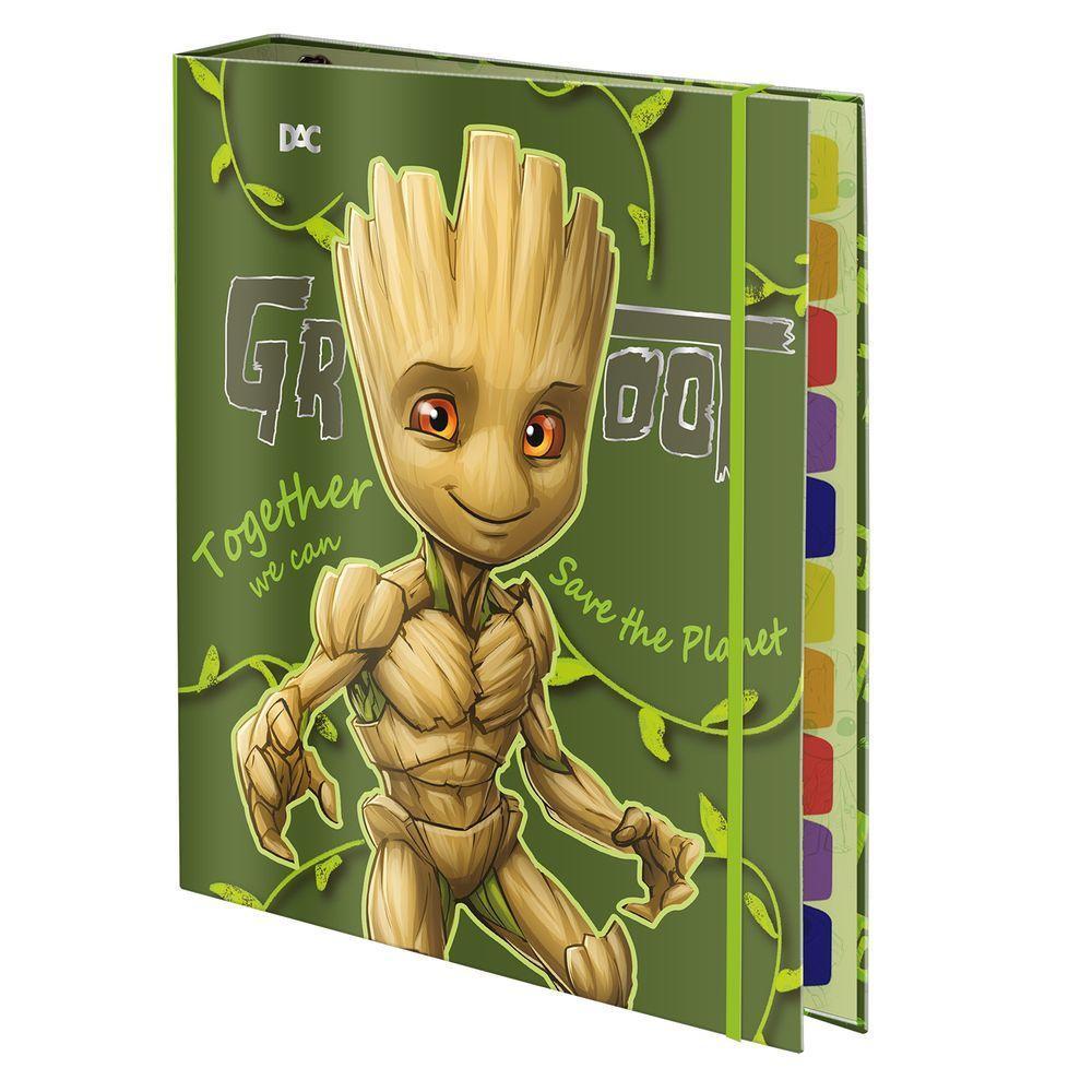 Fichario Universitário Caderno Divisória Argolado Groot - 1