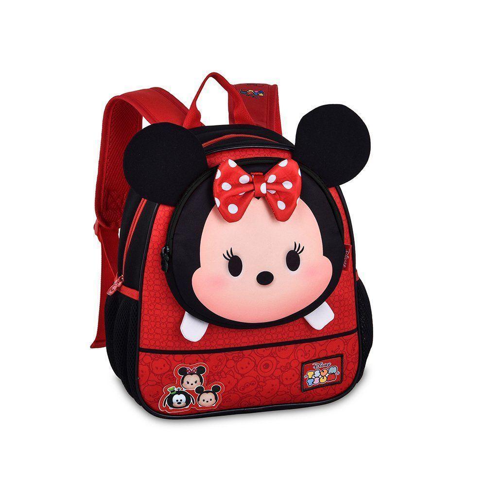 Mochila De Costas Escolar Infantil Minnie 3d Alça Acolchoada - 1