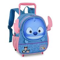 Mochila Infantil Com Rodinhas Stitch Tsum - Praticidade E Diversão - 1