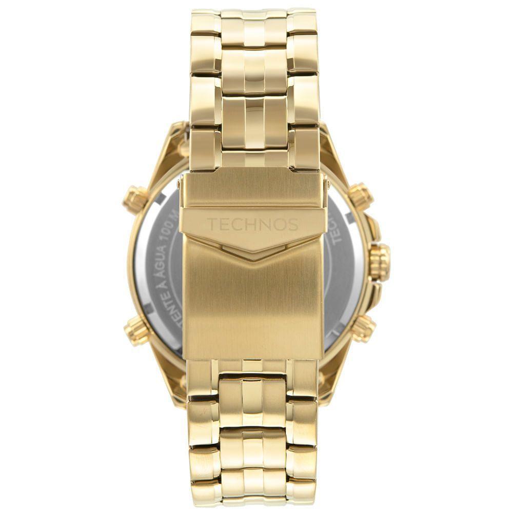 Relógio Technos Masculino Digitech Dourado - Bj3496aa/1d Bj3496aa/1d - 3