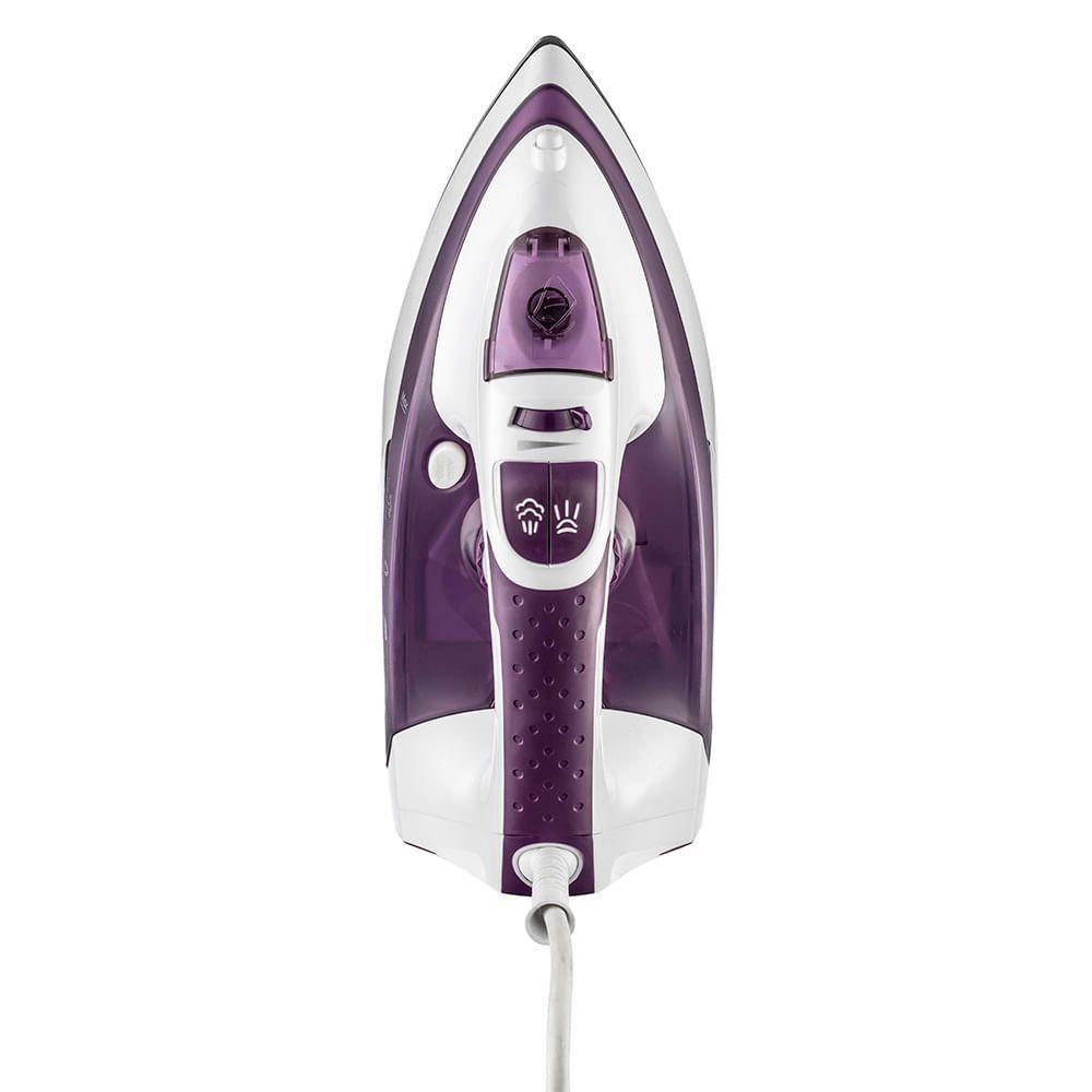 Ferro A Vapor Mondial Ceramic Express F-40 Ferro A Vapor-220v-branco/lilás - 9