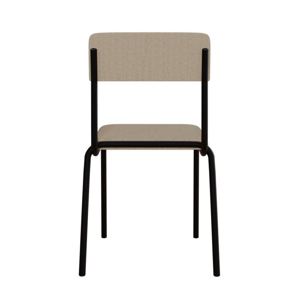 Cadeira Fit Fixa C/4 Pes 475 X 505 X 810 Mm C/2 Un. Corriente Areia Corriente Areia - 5