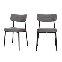 Cadeira Mynna Fixa C/4 Pes 525 X 470 X 790 Mm C/2 Un. Corriente Cinza Corriente Cinza - 1