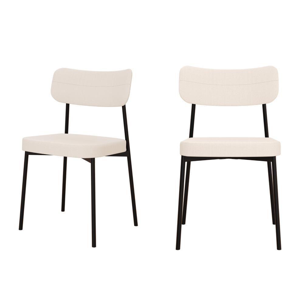 Cadeira Mynna Fixa C/4 Pes 525 X 470 X 790 Mm C/2 Un. Corriente Palha Corriente Palha - 1