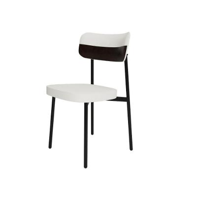 Cadeira Alloa Fixa C/4 Pés 50 X 44,7 X 83,8 Cm C/1 Un. Corriente Palha/courino Café Corriente Palha/courino Café