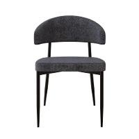 4 Unidades Cadeira Bless Fixa C/4 Pés 53 X 55 X 78cm. Lautrec Grafite Lautrec Grafite - 3