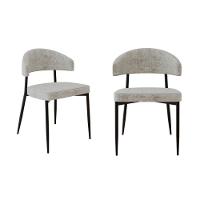 2 Unidades Cadeira Bless Fixa C/4 Pés 53 X 55 X 78cm. Lautrec Off White Lautrec Off White - 1