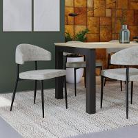 2 Unidades Cadeira Bless Fixa C/4 Pés 53 X 55 X 78cm. Lautrec Off White Lautrec Off White - 2