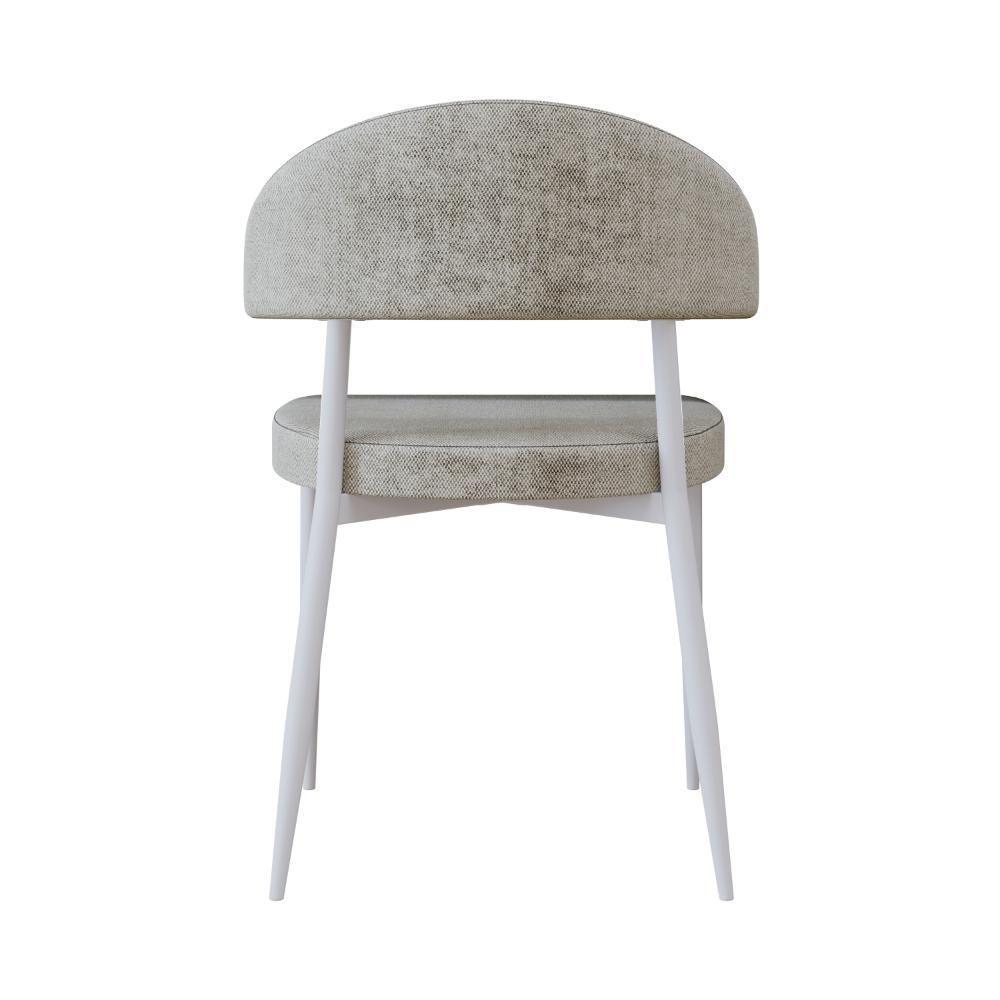 Cadeira Bless Fixa C/4 Pés 53 X 55 X 78cm Pés Brancos. Lautrec Off White Lautrec Off White - 3