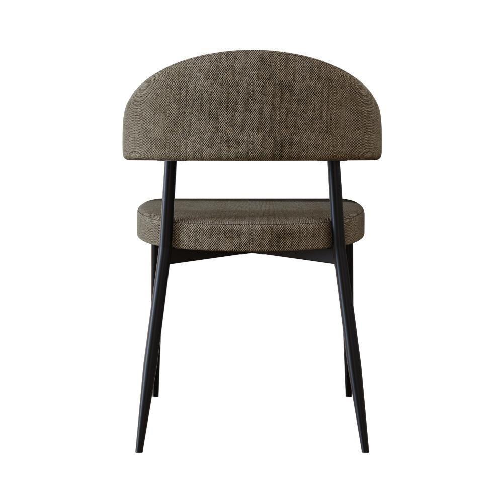 Cadeira Bless Fixa C/4 Pés 53 X 55 X 78cm. Lautrec Marrom Lautrec Marrom - 5