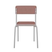 Cadeira Fit Fixa C/4 Pes 475 X 505 X 810 Mm C/2 Un Pés Brancos. Tulipa Rose Tulipa Rose - 5